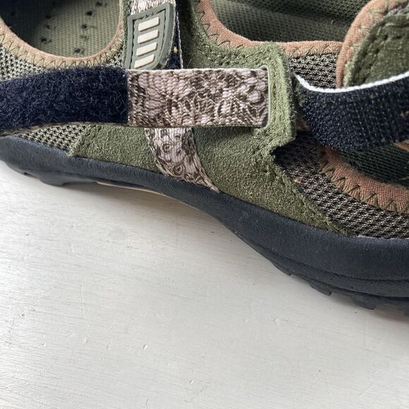 Lands End Women’s Mary Jane Trekker Breathable Mesh Leather Hiking Shoes Size 7B - Picture 6 of 11